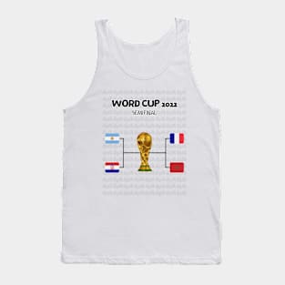 WORD CUP 2022 semi final Tank Top